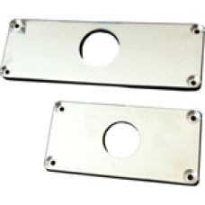 Taps Reich Tap Replacement Plate Long 33mm Hole Chrome Caravan Motorhome RV SC161E